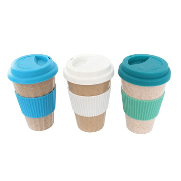 Natural Eco-friendly Sustainable Bamboo Fiber Tea Coffee Mugs Cup Portable For Home, Travel